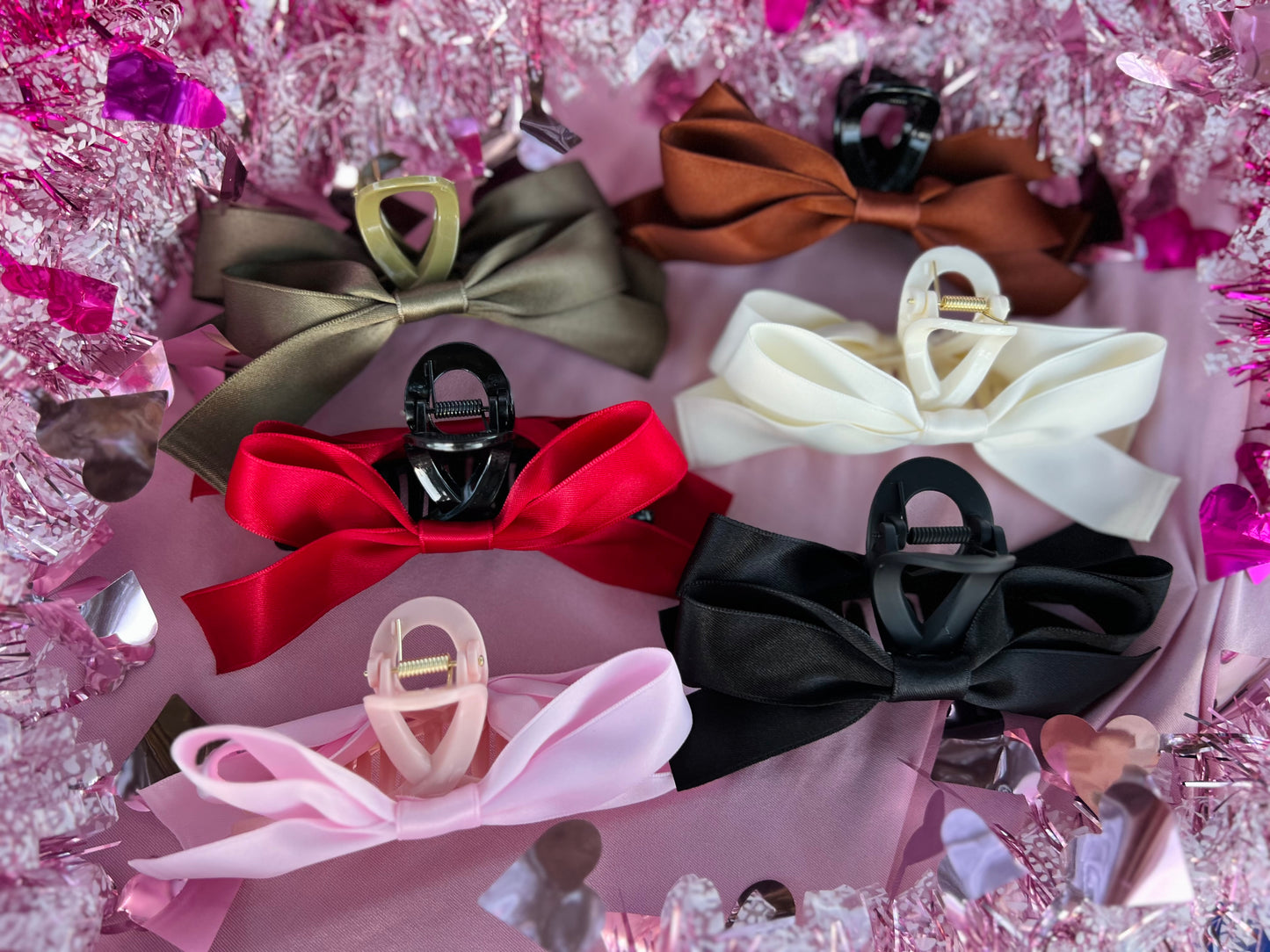 Bow Hair Clips