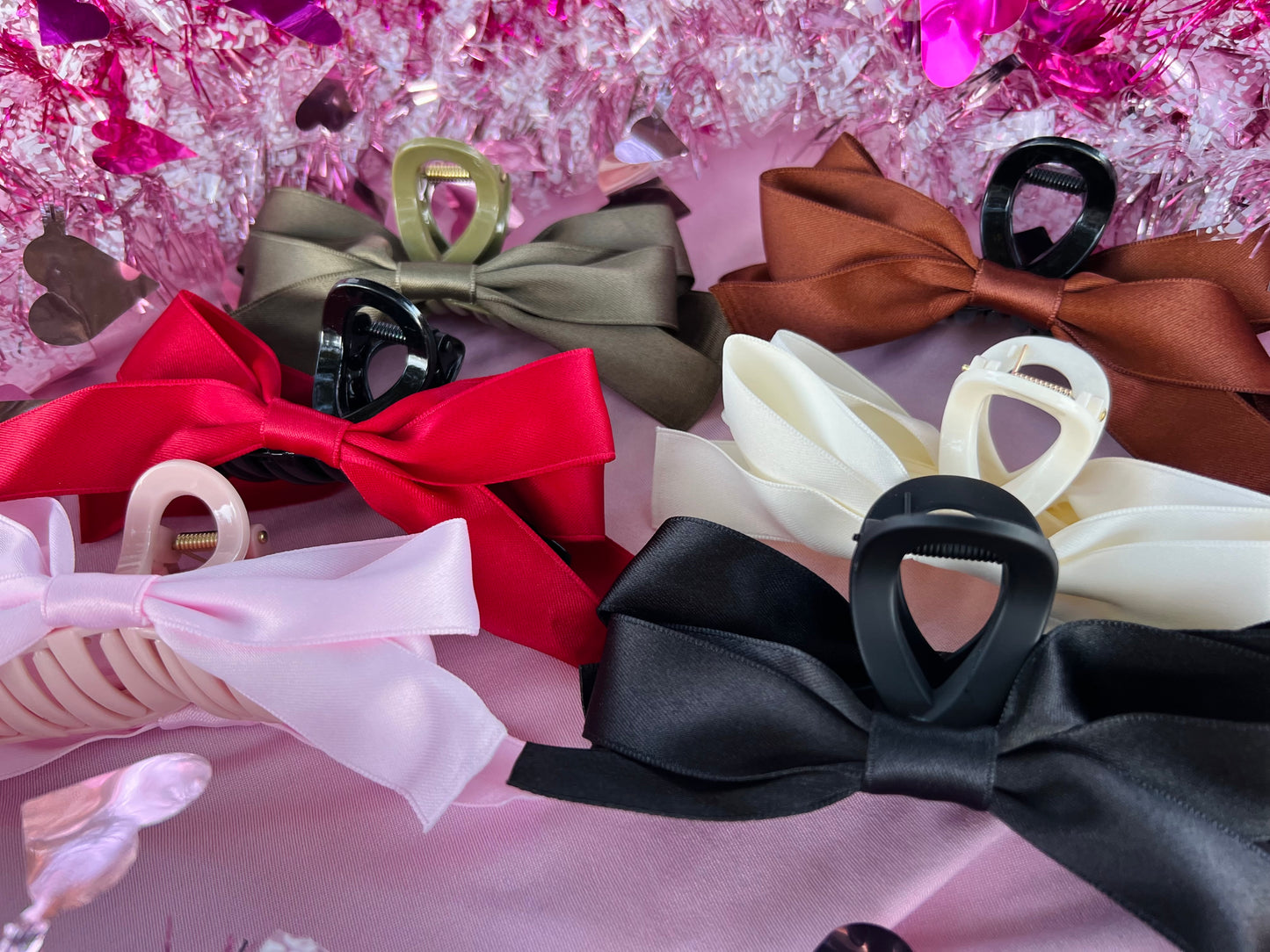 Bow Hair Clips