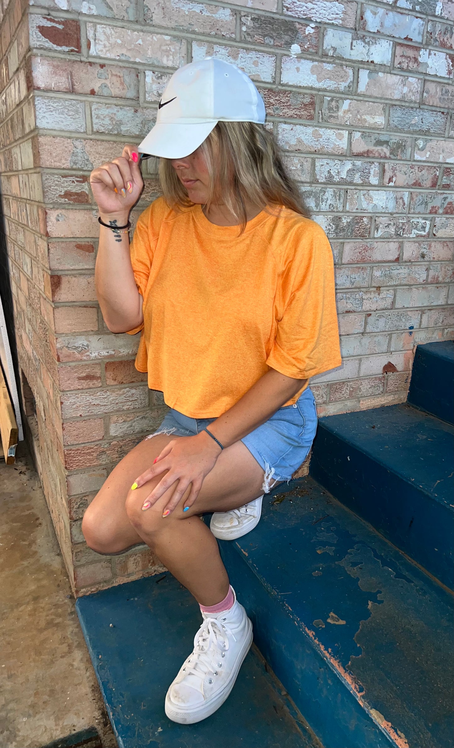 Orange Long Crop