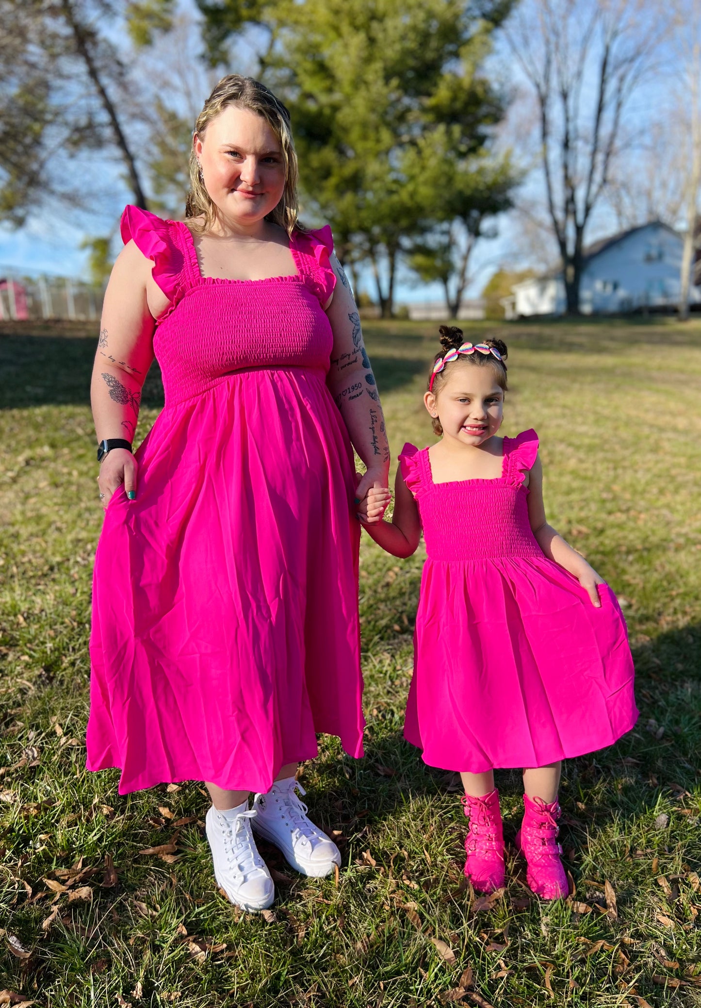 ADULT* Hot Pink Dress