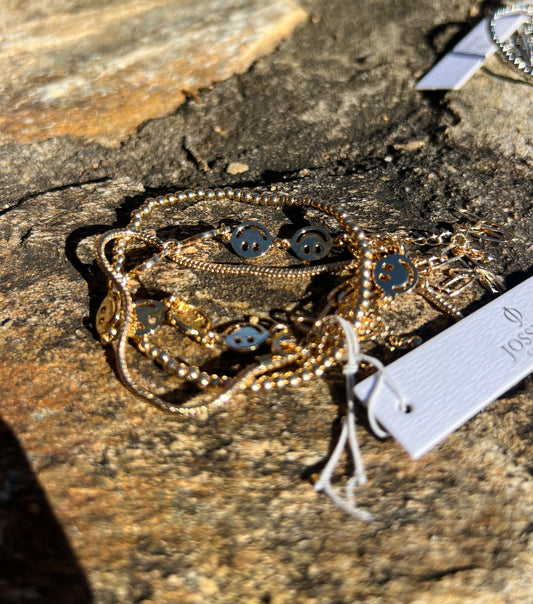Smiley Bracelet Set