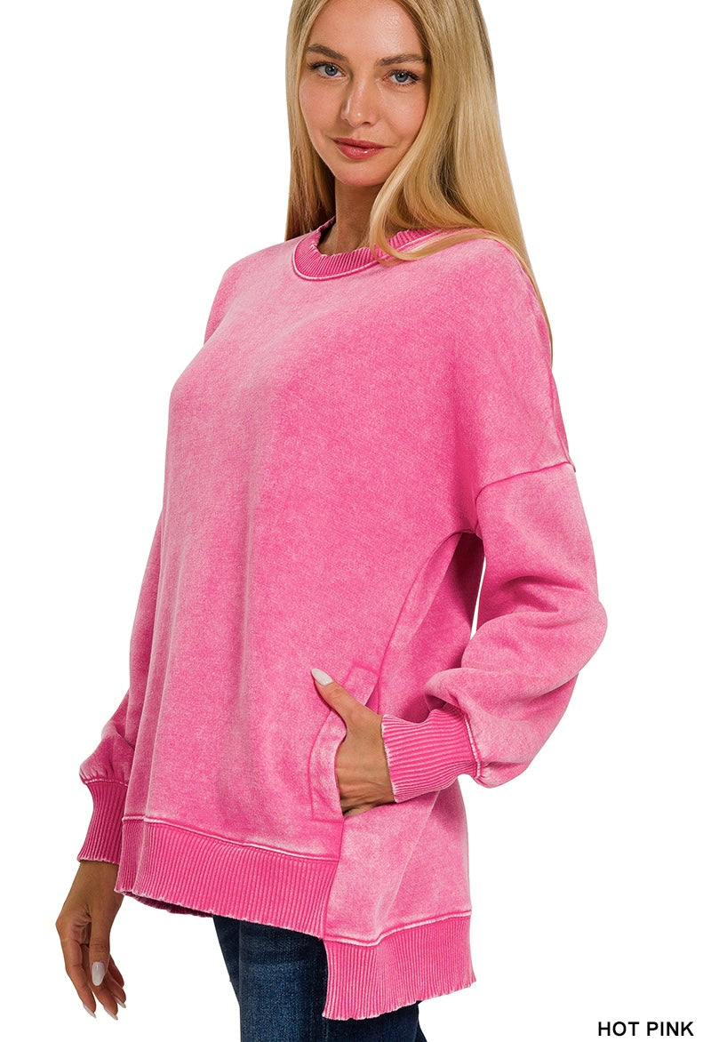 Hot Pink Pullover