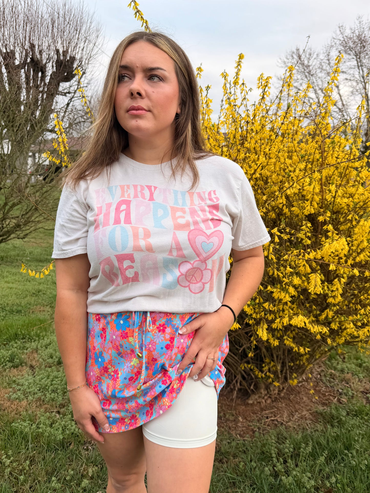 All things Floral Skort
