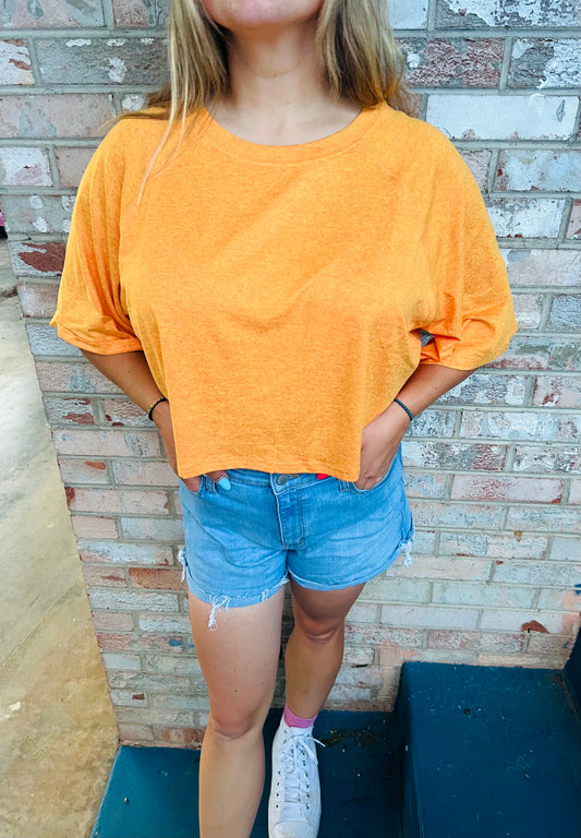 Orange Long Crop