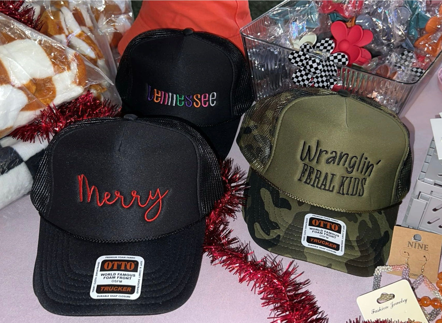 Merry Trucker Hat