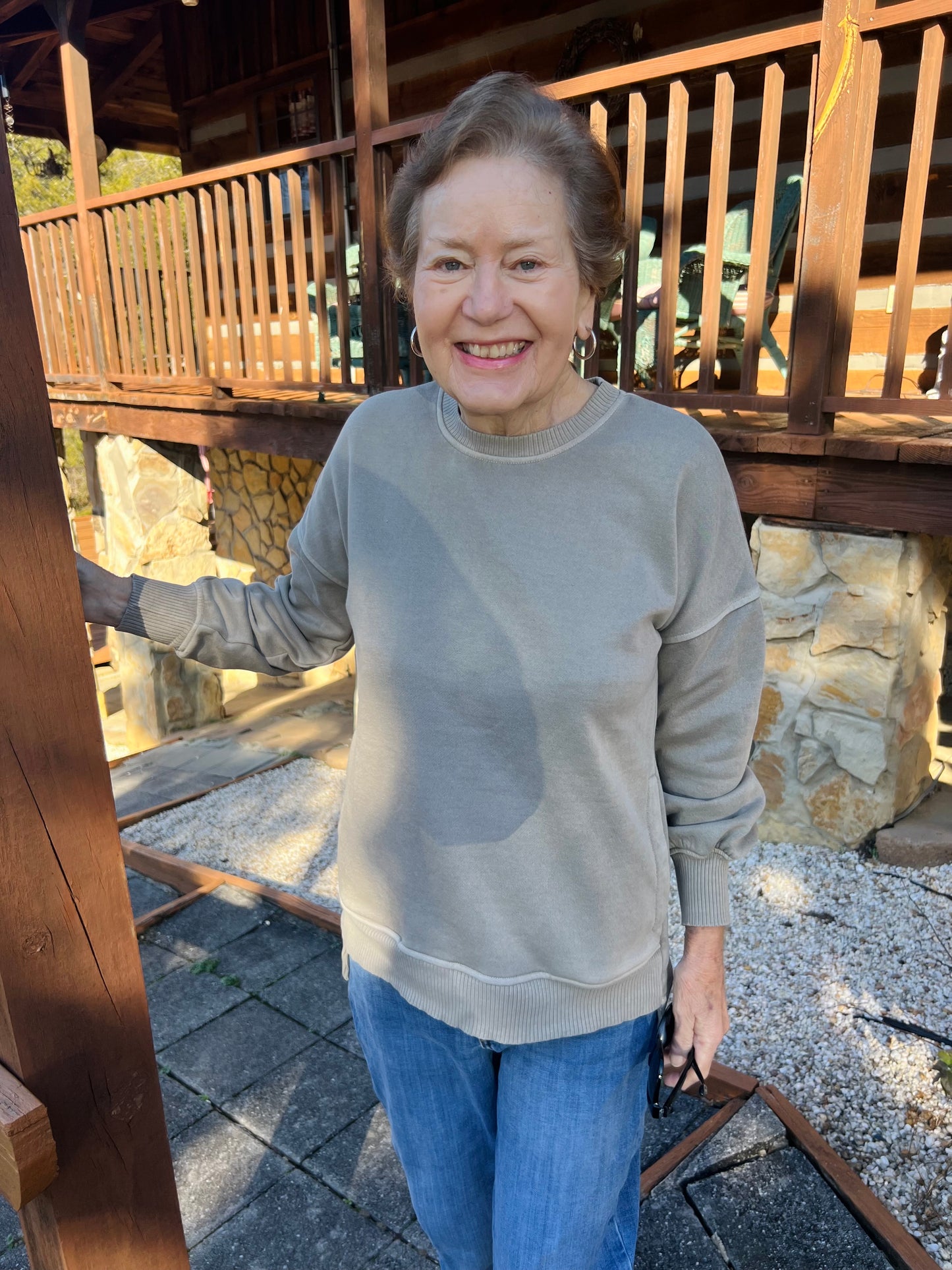 Ash Mocha Pullover