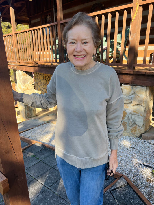 Ash Mocha Pullover