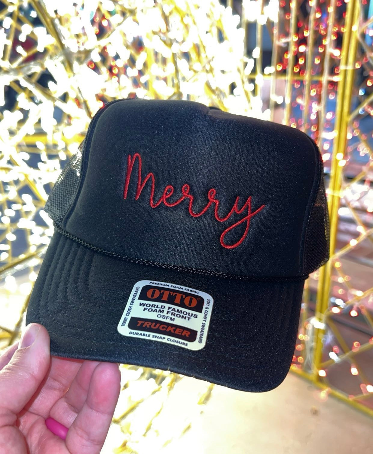 Merry Trucker Hat