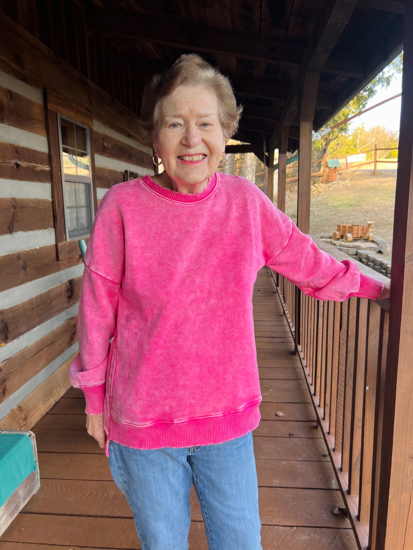 Hot Pink Pullover