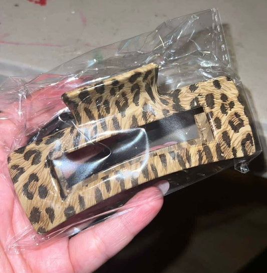 Leopard Hair Clip
