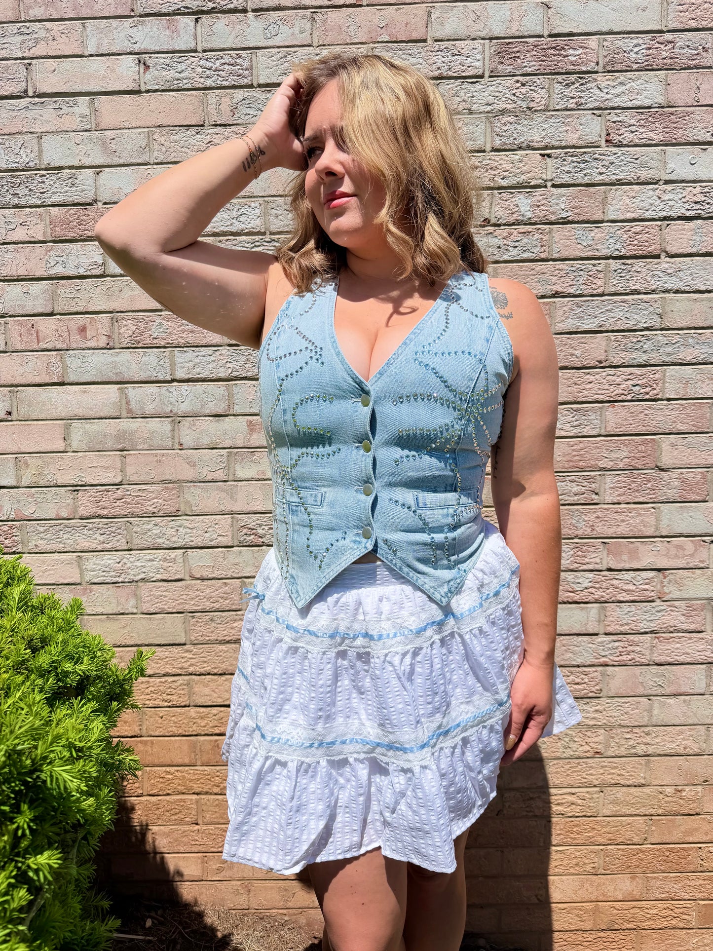 Lace Me Up Skirt