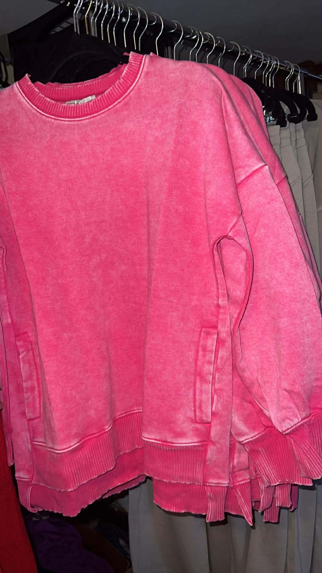 Hot Pink Pullover