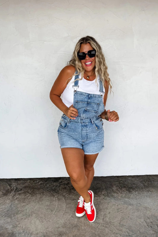 Overall Shorts
