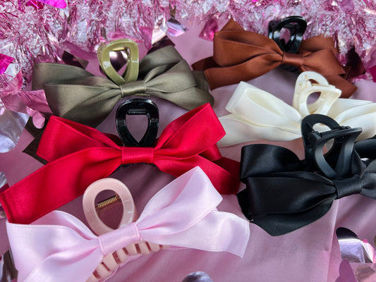 Bow Hair Clips