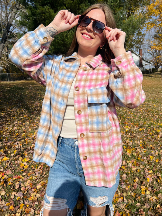 Cotton Candy Shacket