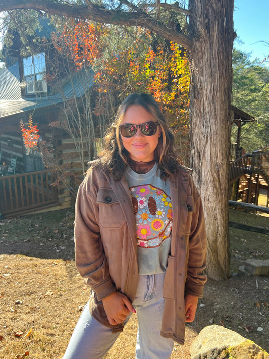 Mocha Shacket