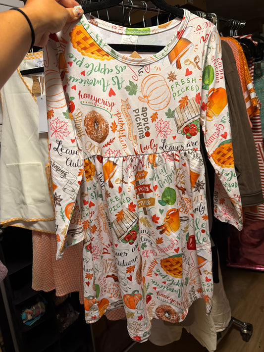Fall Kids Dress
