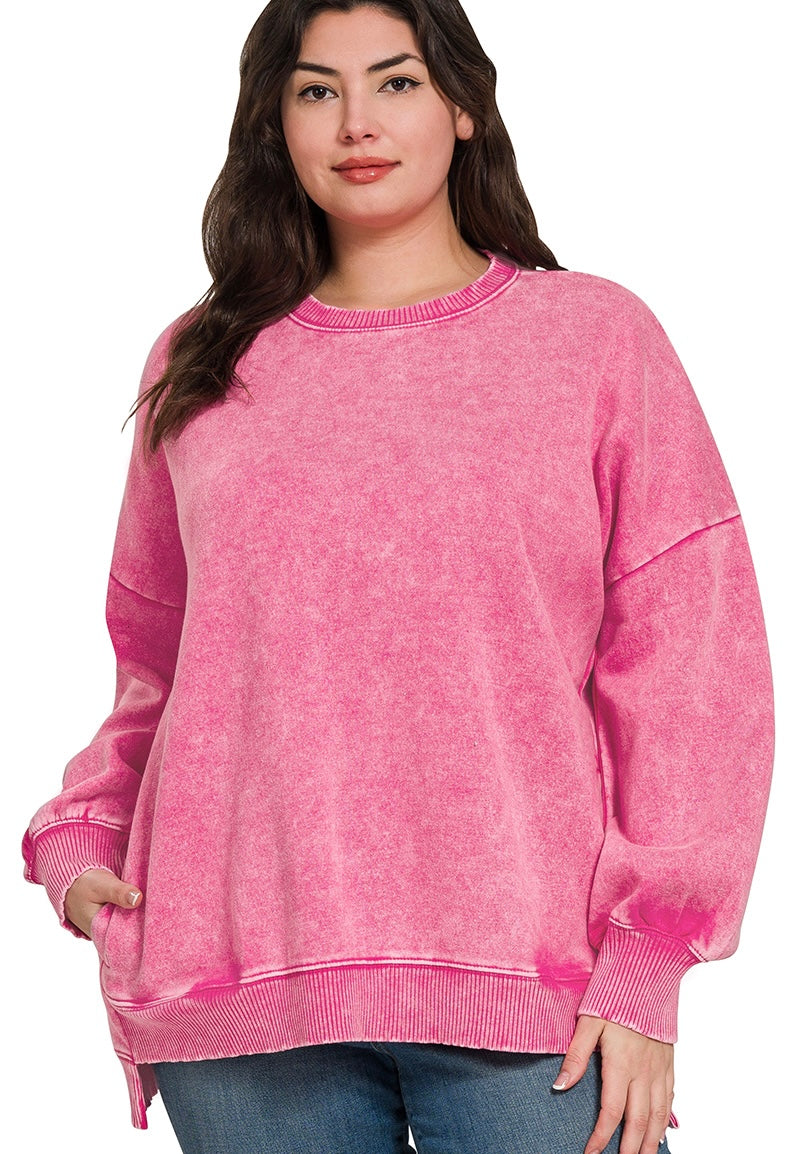 Hot Pink Pullover