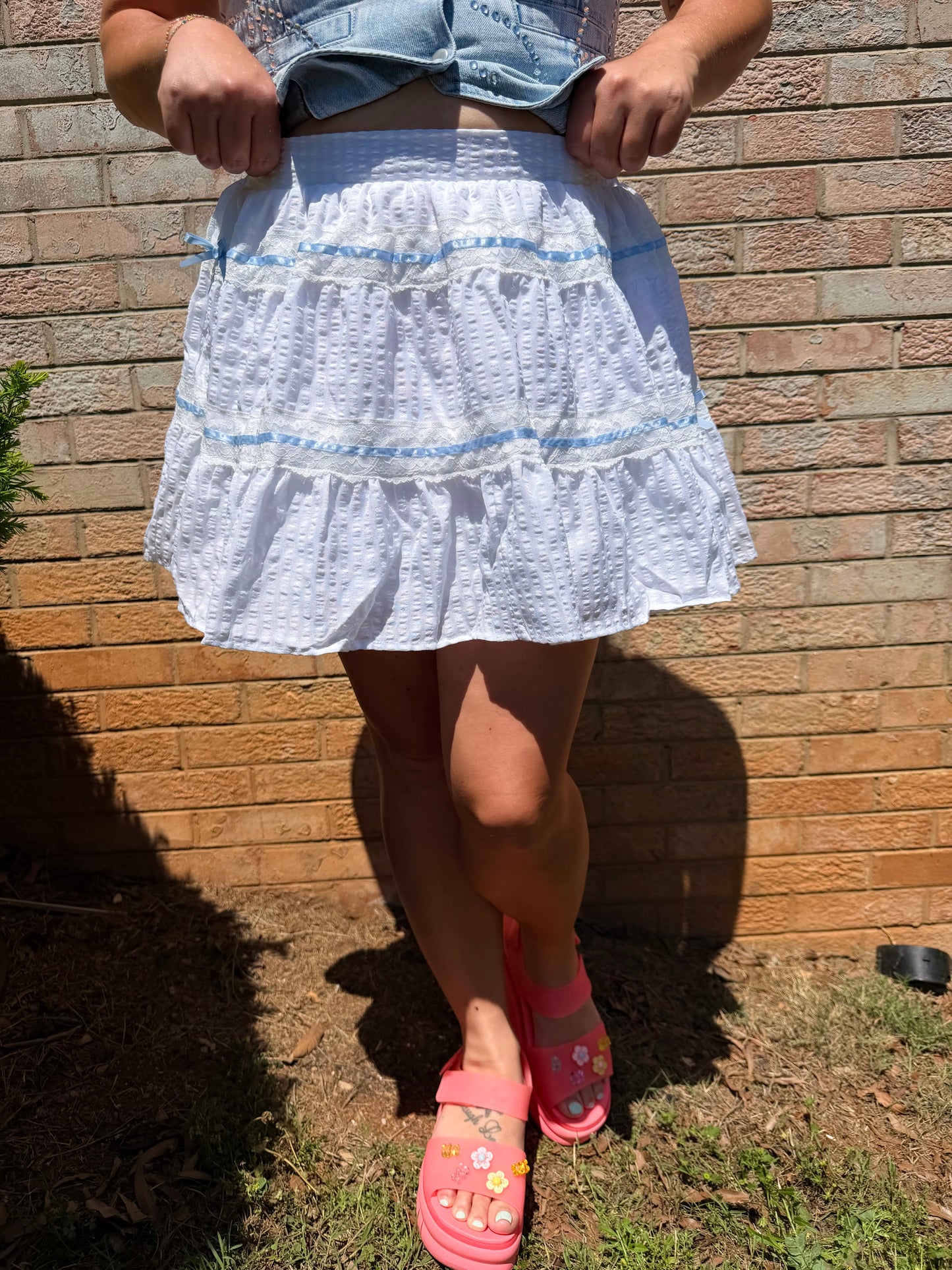 Lace Me Up Skirt