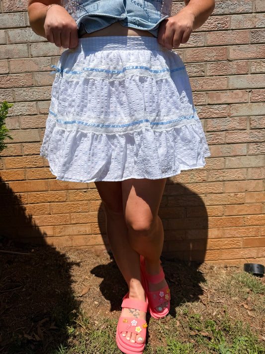 Lace Me Up Skirt