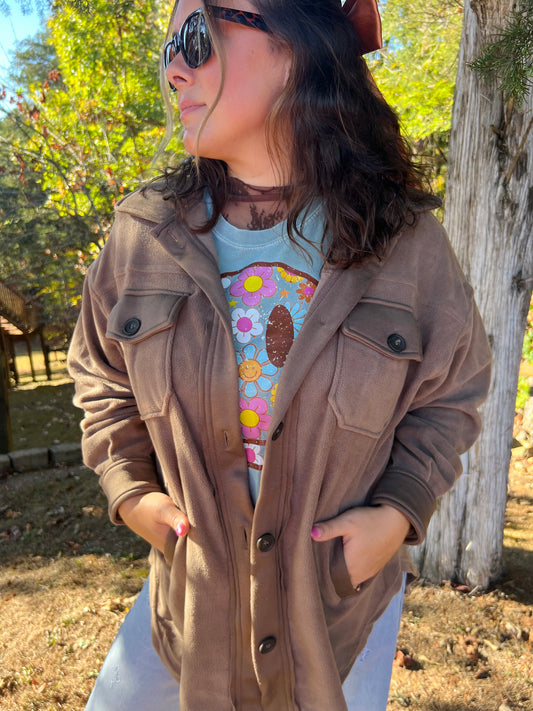 Mocha Shacket