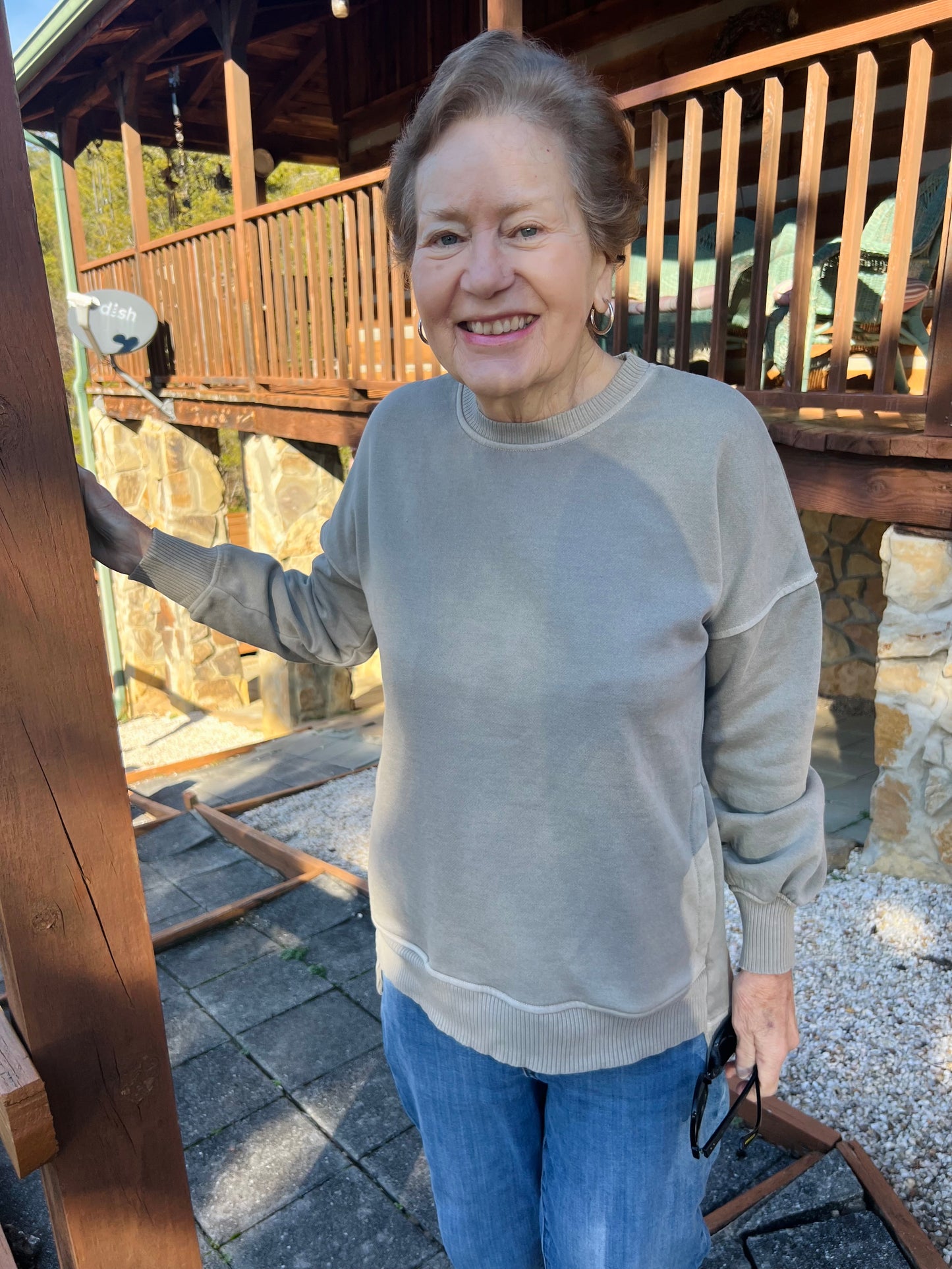 Ash Mocha Pullover