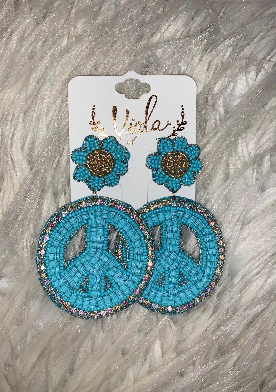 Peace Sign Earrings