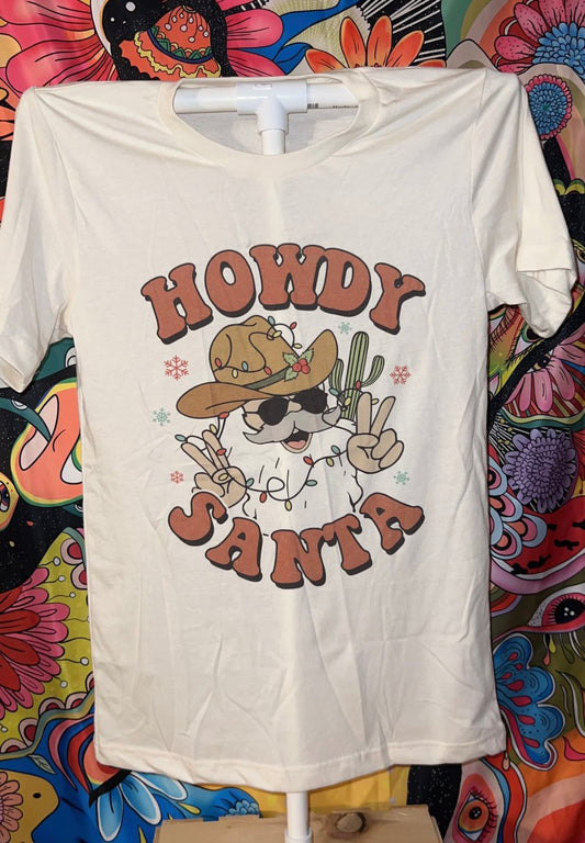 Howdy Santa T-shirt